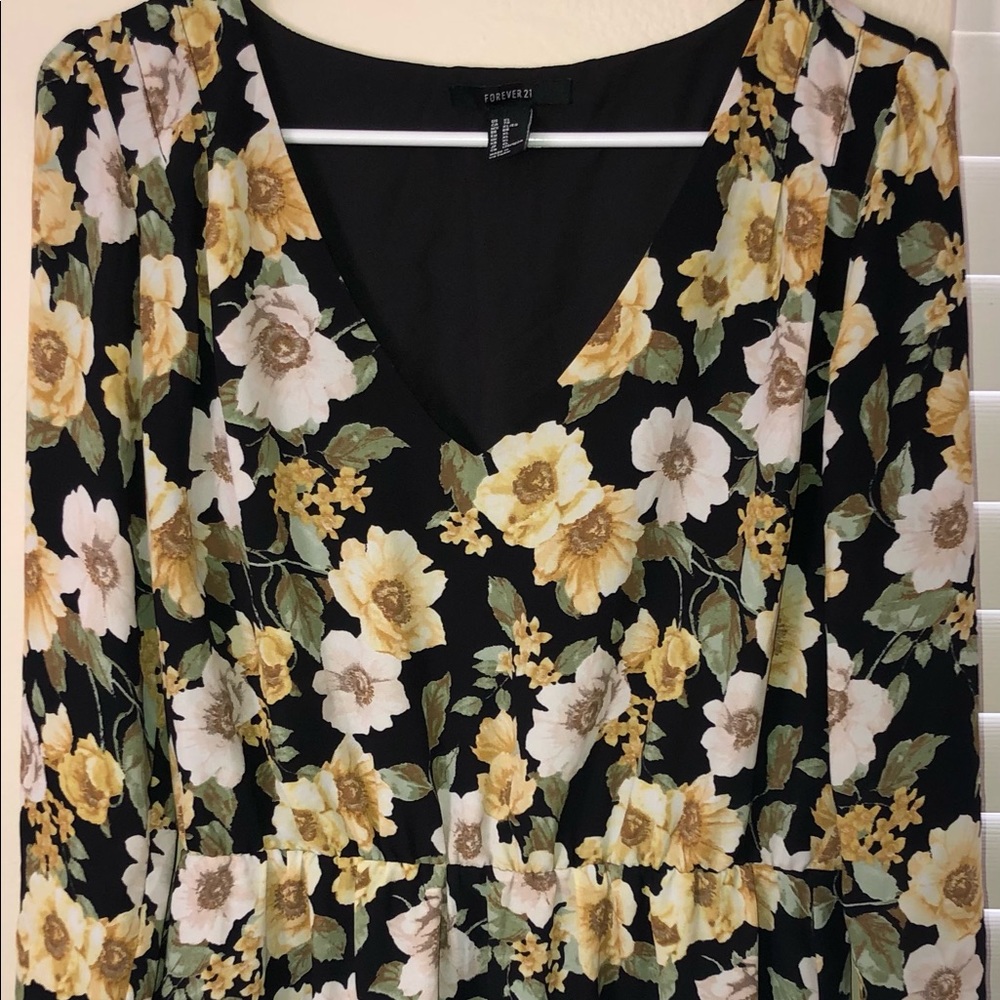 Long sleeve bell dress